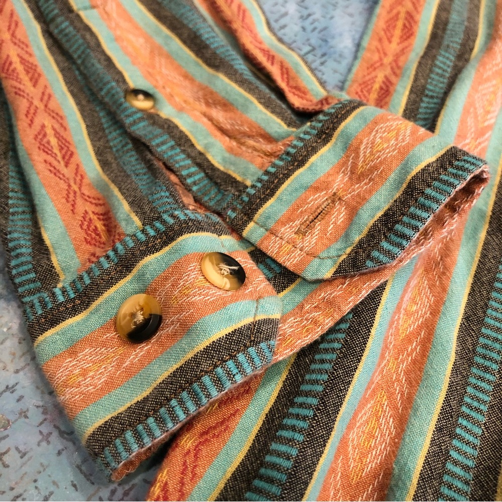 Soft vintage Western Button Down